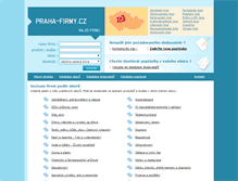 Tablet Screenshot of praha-firmy.cz